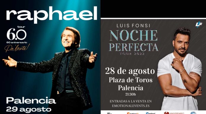 san antolín entradas 2022 palencia raphael luis fonsi