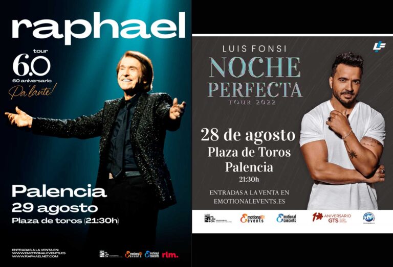 san antolín entradas 2022 palencia raphael luis fonsi