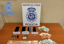 Dos personas detenidas en Palencia por tráfico de Drogas