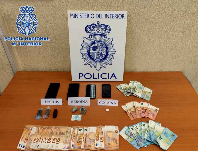 Dos personas detenidas en Palencia por tráfico de Drogas