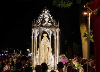 Saldaña subida virgen del valle 2022