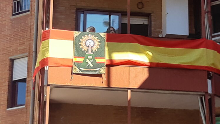 Festividad de la patrona de la Guardia Civil en la Comandancia de Palencia