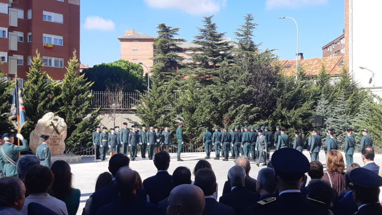 Festividad de la patrona de la Guardia Civil en la Comandancia de Palencia