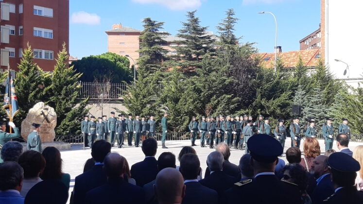 Festividad de la patrona de la Guardia Civil en la Comandancia de Palencia