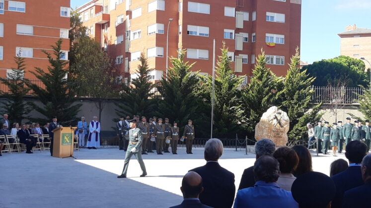 Festividad de la patrona de la Guardia Civil en la Comandancia de Palencia