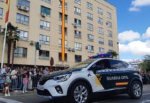 Festividad de la patrona de la Guardia Civil en la Comandancia de Palencia