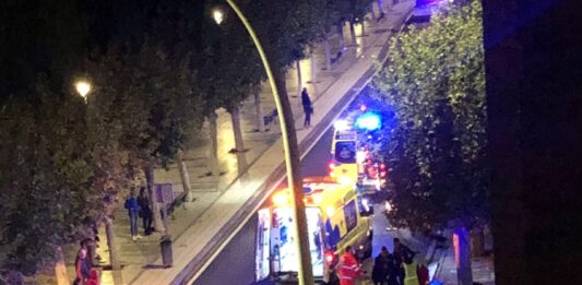 Atropelladas dos mujeres frente a la iglesia de San Miguel