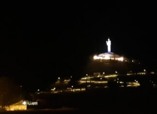 El-Alpe-d'Huez-nocturno-del-Cristo-del-Otero