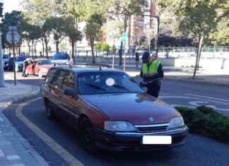 Señor agente, si casi no lo muevo