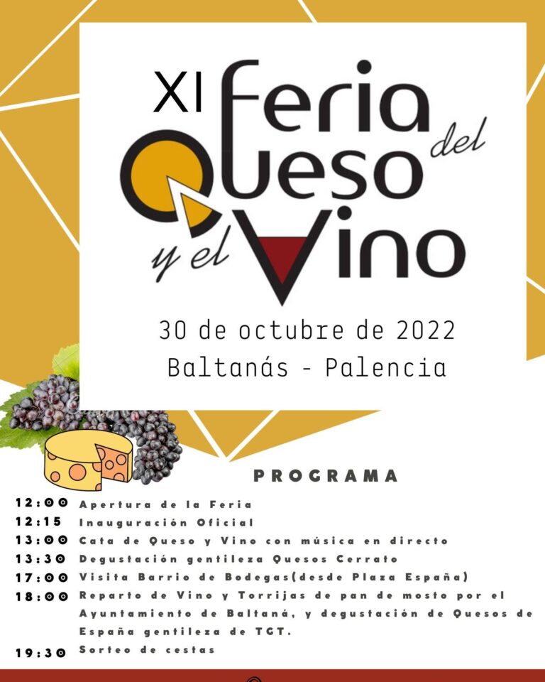 cartel feria queso baltanas