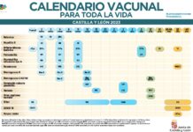 calendario vacunal castilla y leon 2023