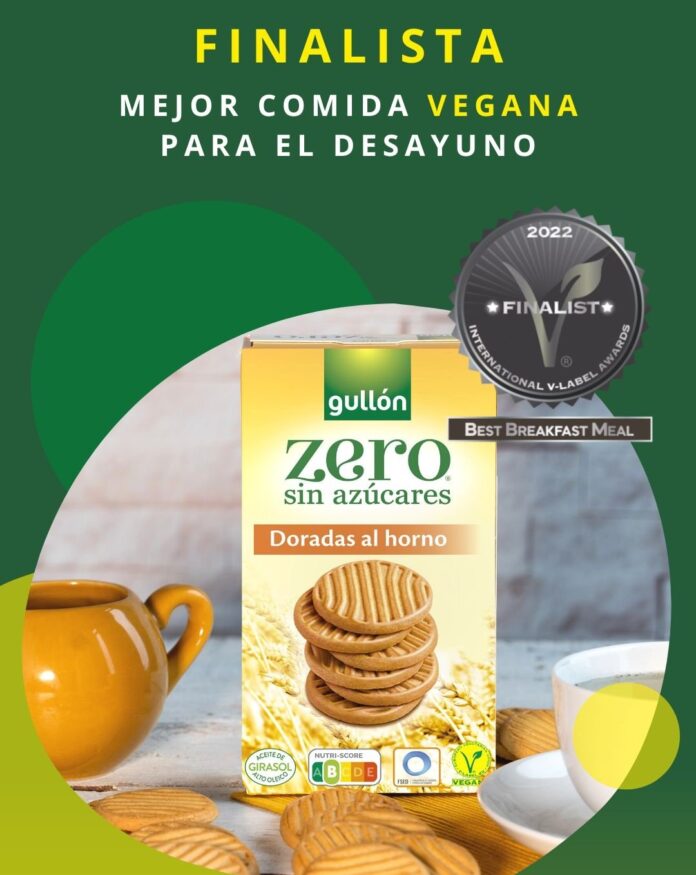 Galleta Zero Doradas al Horno de Gullón, finalista a ‘Mejor comida vegana para el desayuno’