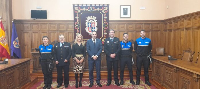 La Policía Local de Palencia incorpora tres nuevos agentes