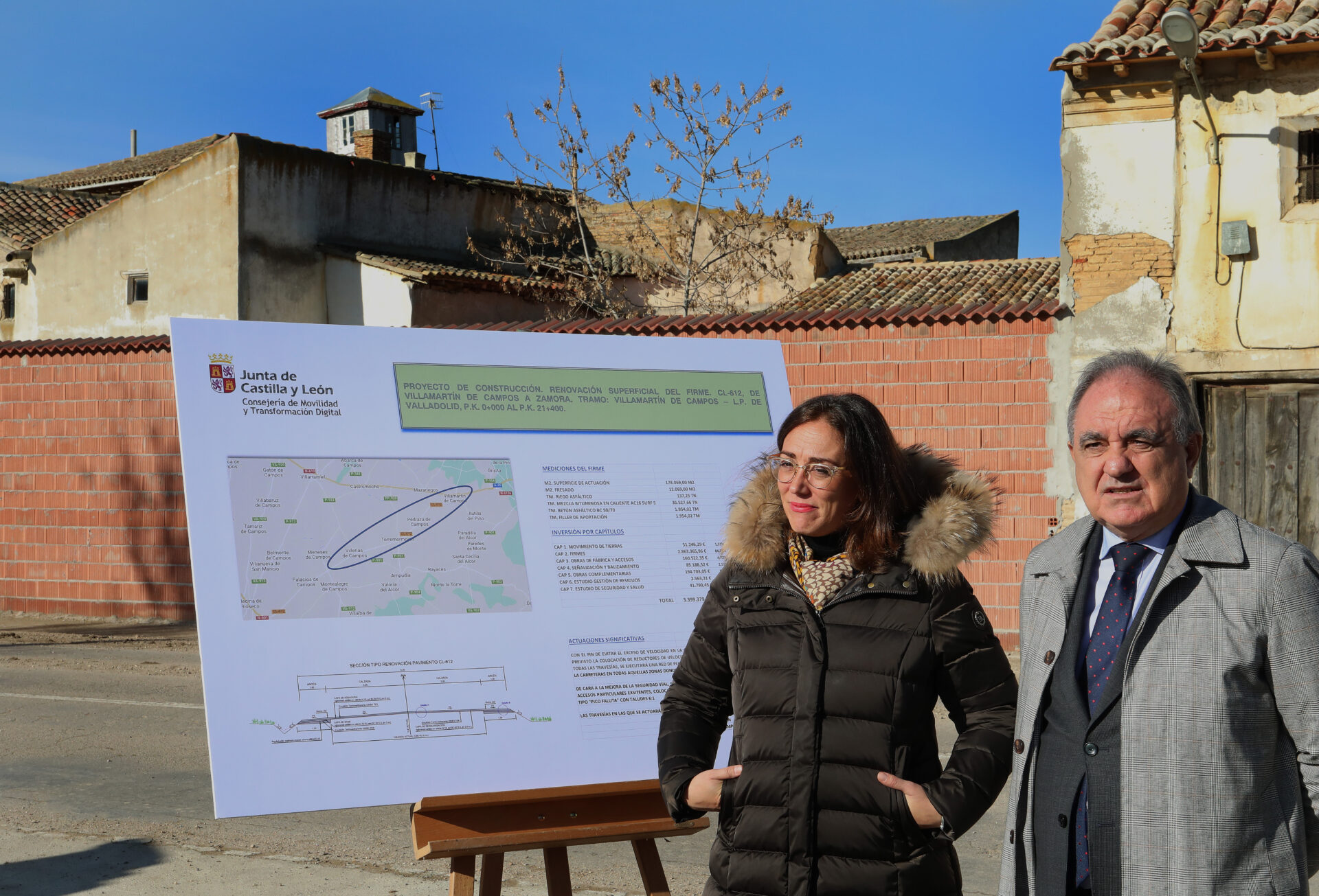 Palencia-Zamora-carretera-obras