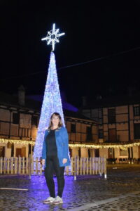 Ana Saldaña navidad