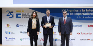 Raesa-recibe-premio-Club- Exportadores-Inversores-Españoles