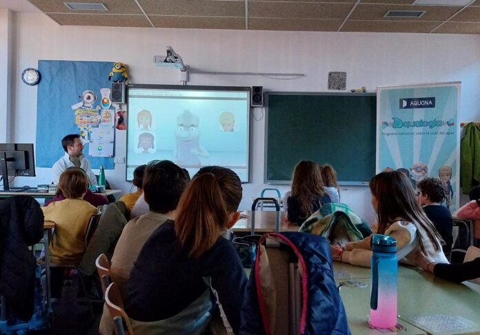 Seis colegios palentinos entre los primeros en participar en Aqualogía de Aquona.