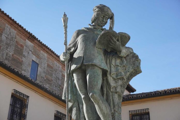 Villamuriel de Cerrato - Calabazanos - Estatua de Gómez Manrique