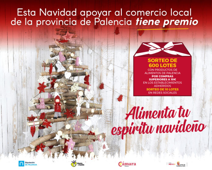 Campaña sorteo navidad cámara de comercio alimentos de palencia