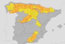 Alerta nevadas norte de Palencia