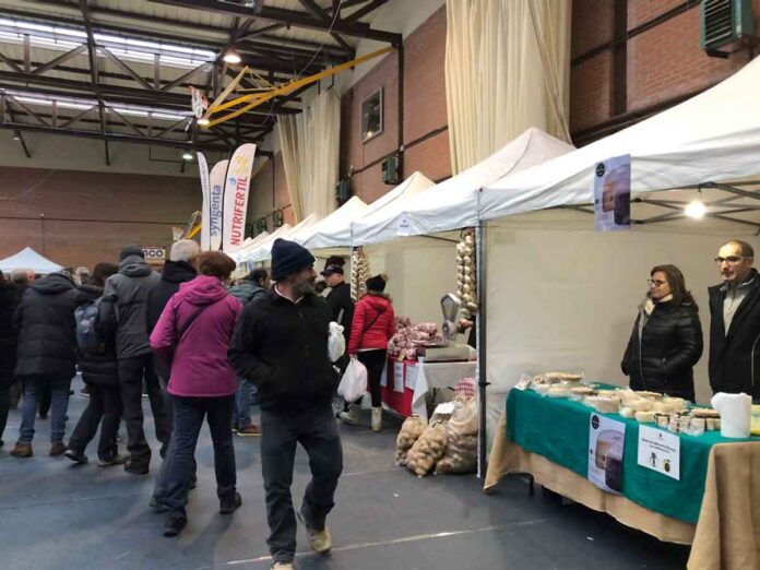 Imagen de la edición 2019 de la Feria de las Candelas en Saldaña