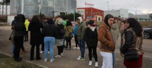 Incendio en la fábrica de Cascajares en Dueñas (Palencia) - Brágimo (ICAL)