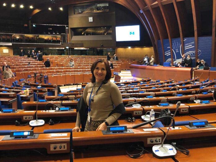 Martínez Seijo en el Consejo de Europa