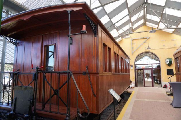 Inauguración del Museo del Ferrocarril de Venta de Baños