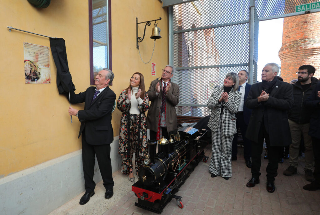Inauguración del Museo del Ferrocarril en Venta de Baños (Palencia)