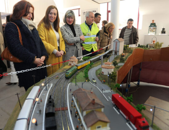 Inauguración del Museo del Ferrocarril en Venta de Baños (Palencia)