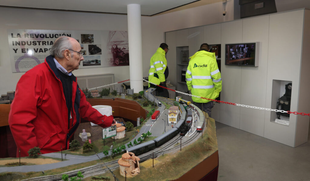 Inauguración del Museo del Ferrocarril en Venta de Baños (Palencia)