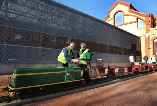 Inauguración del Museo del Ferrocarril de Venta de Baños