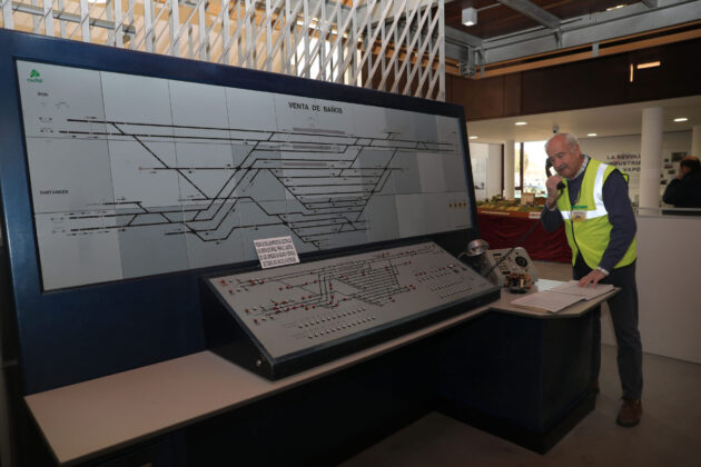 Inauguración del Museo del Ferrocarril en Venta de Baños (Palencia)