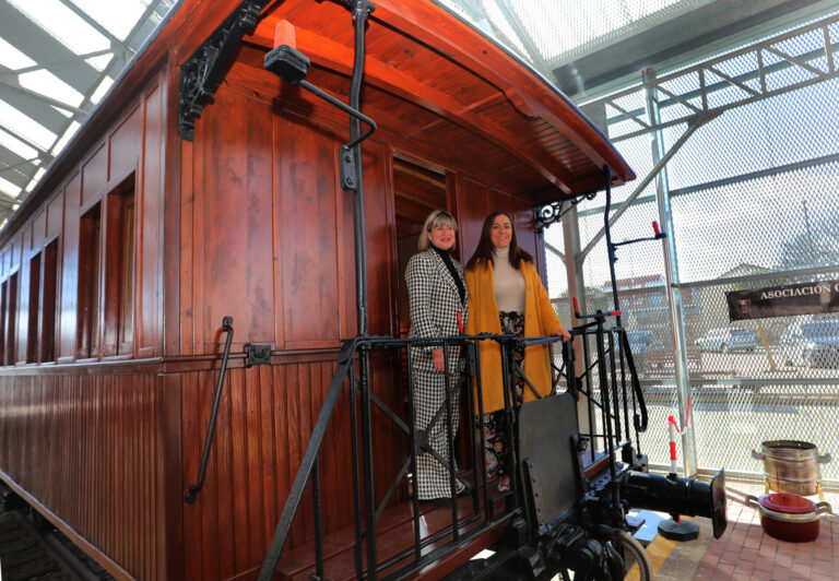 Inauguración del Museo del Ferrocarril en Venta de Baños (Palencia)