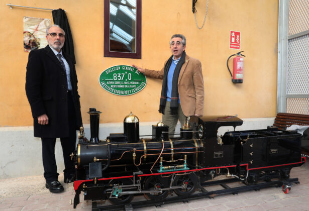 Inauguración del Museo del Ferrocarril en Venta de Baños (Palencia)