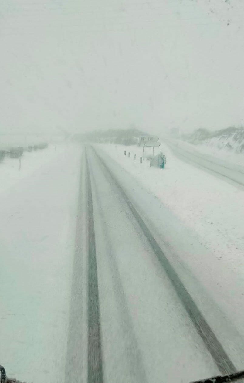 Nieve en Aguilar de Campoo