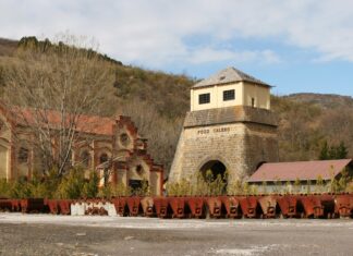 Pozo Calero en Barruelo de Santullán - Foto: Centro de Interpretación de la Minería