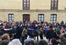 Imagen de archivo de la festividad de San Antón en Fuentes de Nava, en 2018. Fuente: Turismo Fuentes de Nava