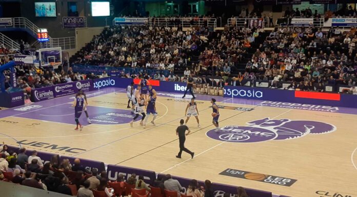 zunder palencia baloncesto en el polideportivo pisuerga de Valladolid 28-01-23 - Óscar Herrero