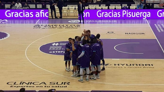 zunder palencia baloncesto en el polideportivo pisuerga de Valladolid 28-01-23 - Óscar Herrero