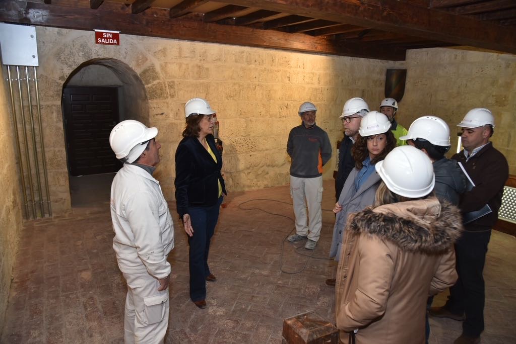 obras castillo de monzón de campos