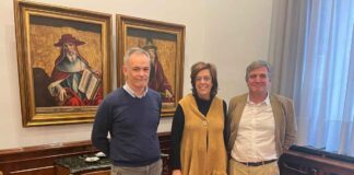 Ángeles Armisén se reúne con Alfonso Jiménez de Cascajares