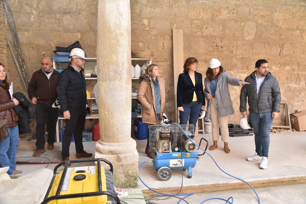 obras castillo de monzón de campos