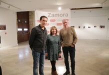 Comisiones Obreras de Zamora celebra su Asamblea de Delegados. Asisten el secretario general de CCOO, Unai Sordo; el secretario general de CCOO de Castilla y León, Vicente Andrés, y la secretaria general de CCOO de Zamora, Trinidad Acebes. / ICAL