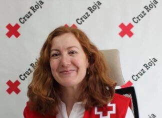 Eva Alemañ cruz roja