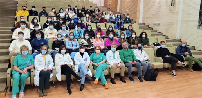 Alumnos en prácticas en el Hospital Río Carrión y San Telmo de Palencia