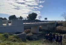 Puente de Cascón de la Nava después de su rehabilitación