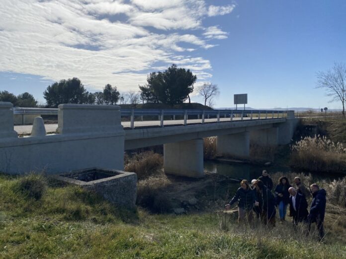 Puente de Cascón de la Nava después de su rehabilitación