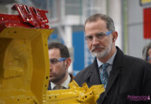 Visita de Felipe VI a Gestamp Dueñas - 3 de febrero de 2023