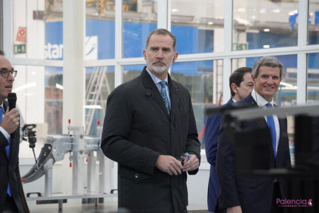 Visita de Felipe VI a Gestamp Dueñas - 3 de febrero de 2023